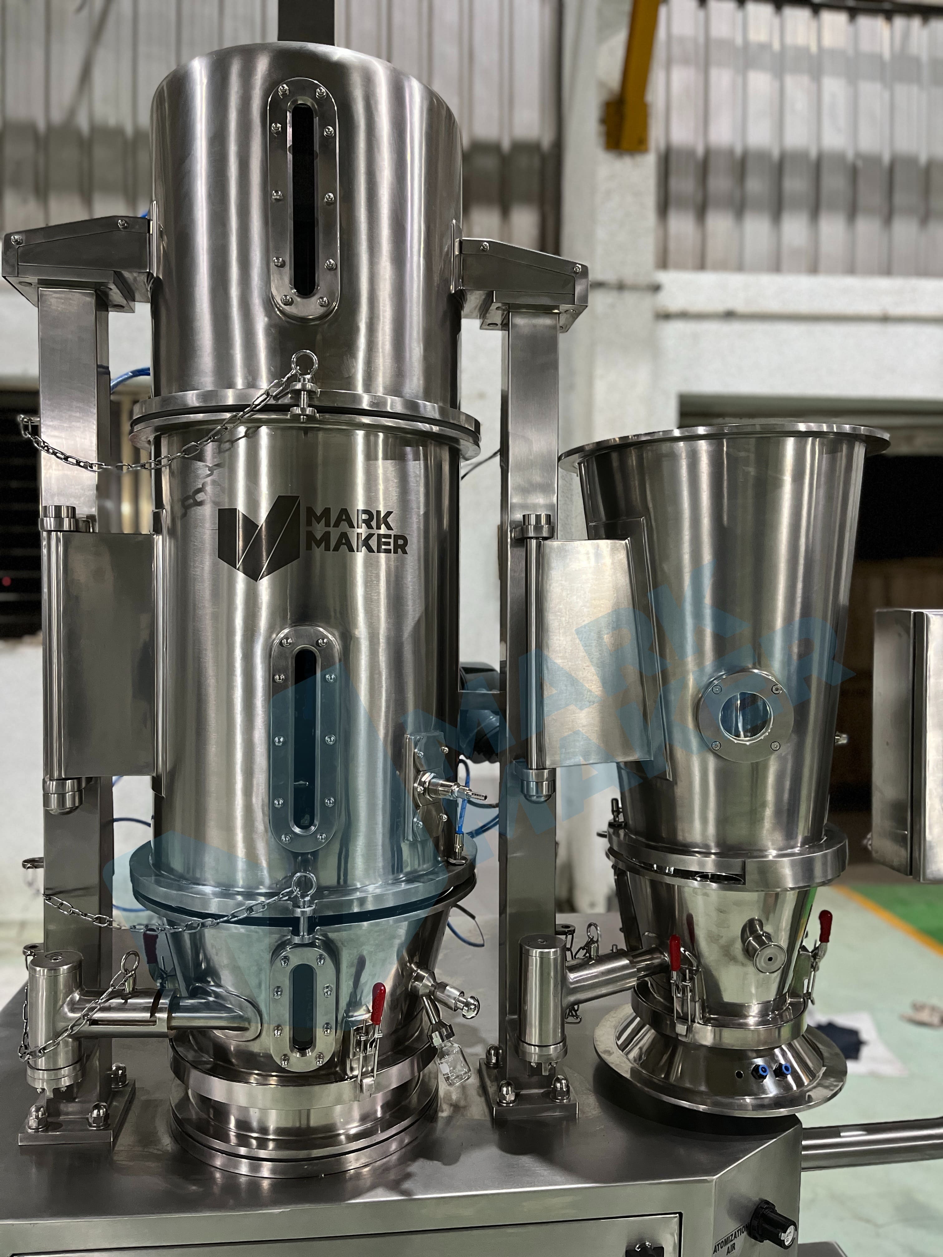 Fluidized Bed Equipment - Capacity: 5 To 500 Kg Kg/hr