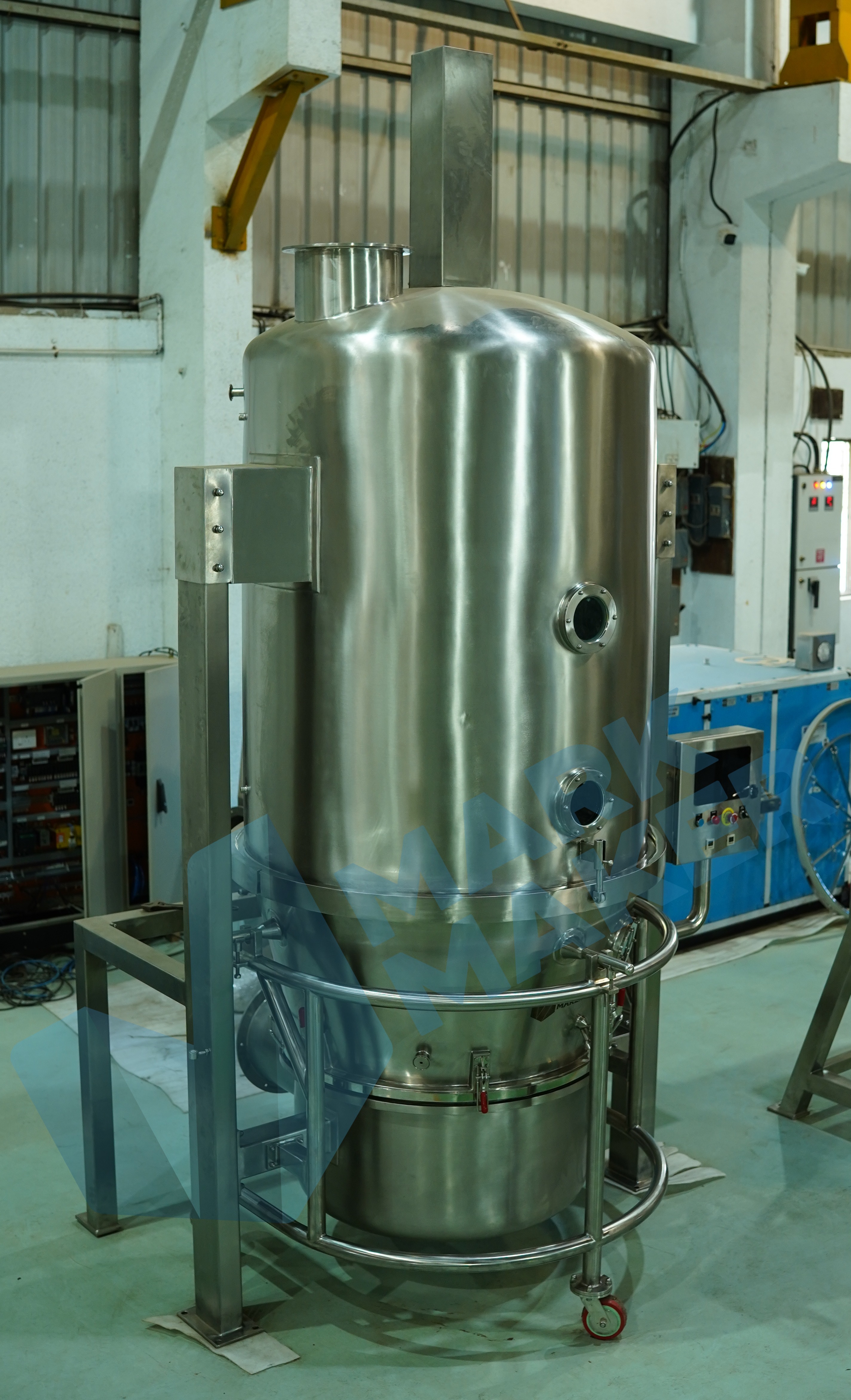 Fluidized Bed Equipment - Capacity: 5 To 500 Kg Kg/hr
