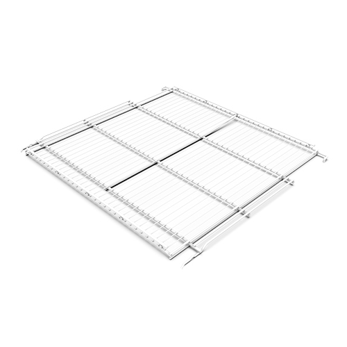 3X60X73 Cm White Refrigerator Wire Shelves - Material: Stainless Steel