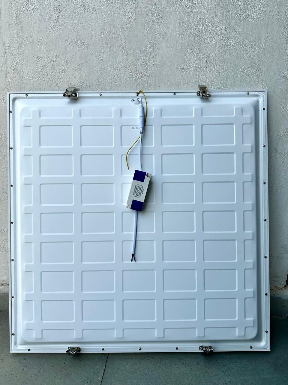 Panel Light 2x2 - Aluminum, 2x2 Feet, White | 36w Power, 2800lm Brightness, Ideal For Office, Retail, Home Lighting, 1 Year Warranty