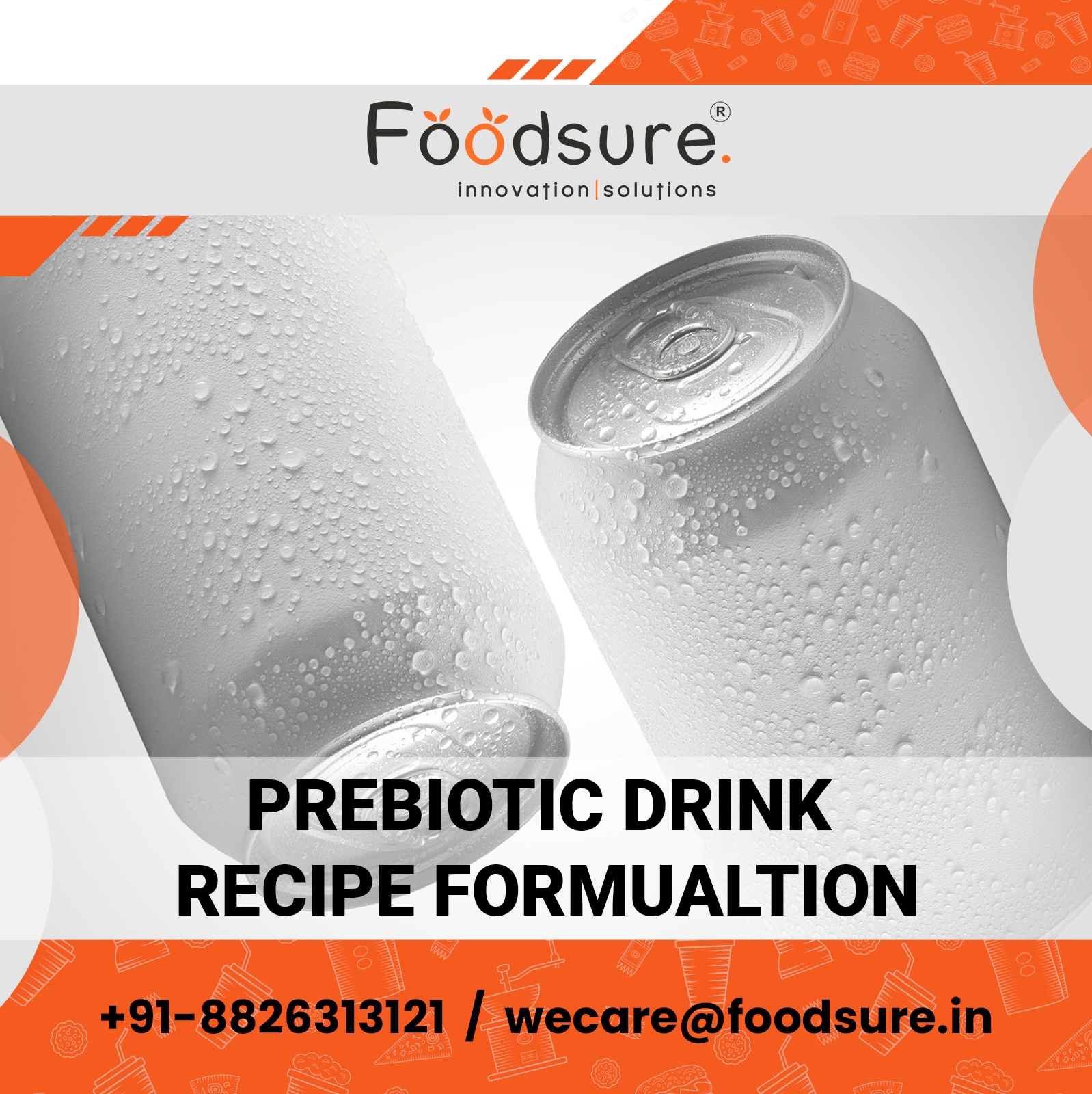 Prebiotic Energy Drink Recipe Formulation - Prebiotics From Cassava & Chicory, Custom Sweeteners, Natural Colors & Flavors, Fruit Juice Concentrate