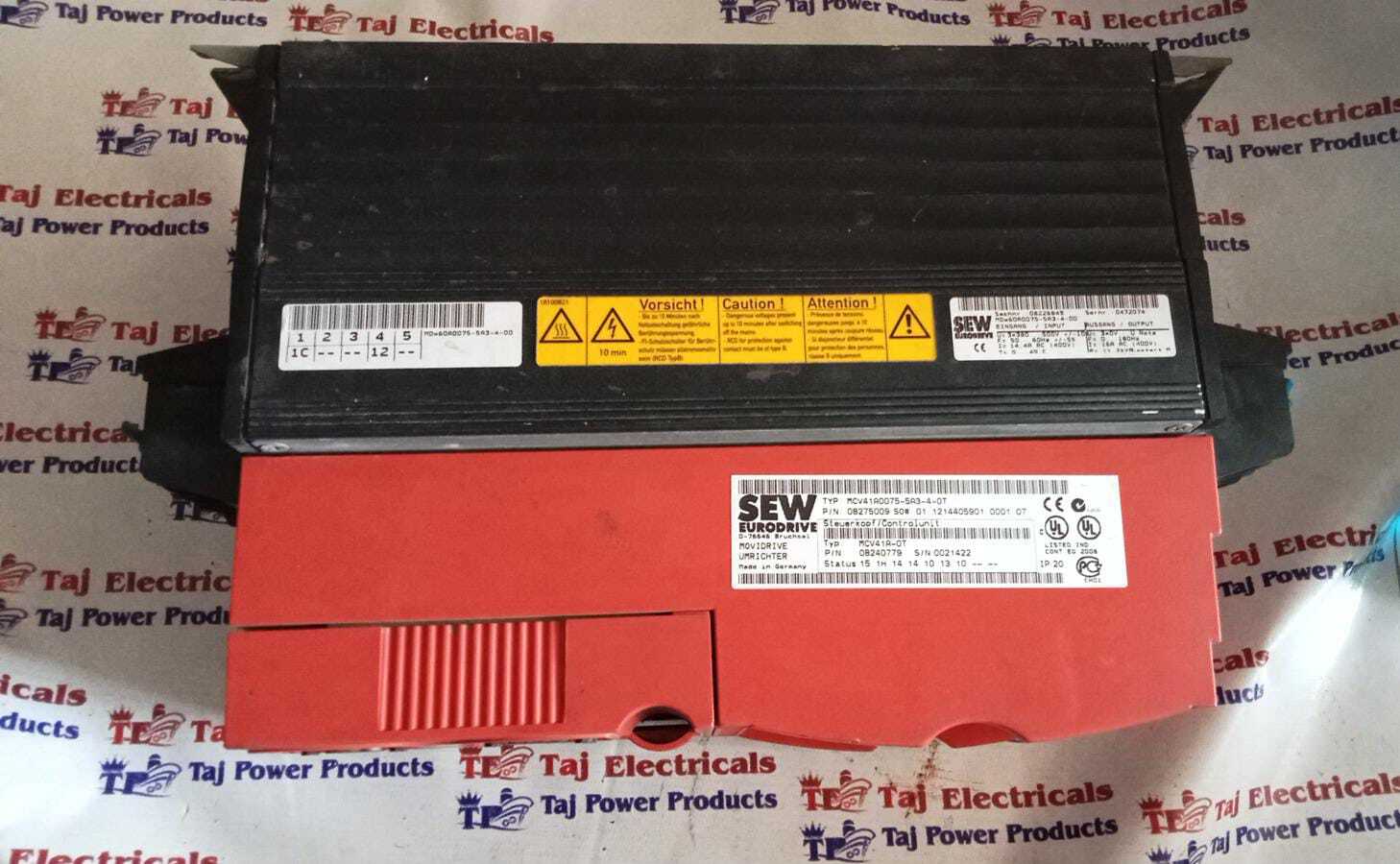 Sew Mcv41a0075-5a3-4-0t Euro Drive (S/n:0021422)
