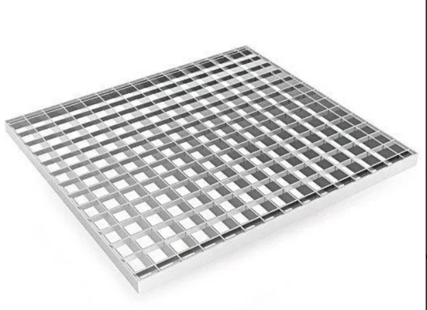 Interlocking Grating - Heavy-duty Steel, 5x5 Feet, Corrosion-resistant | Ideal For Industrial Flooring And Walkway Applications