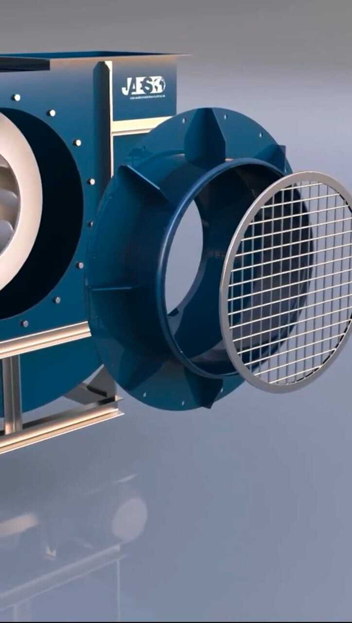 Industrial Air Blower - Steel, 50x40x30 Cm | 1000 Cfm, 3hp Power, Energy Efficient, Adjustable Speed, Low Noise, Easy Maintenance, Compact Design