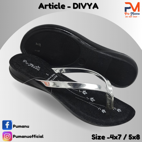दिव्या लेडीज फैंसी चप्पल