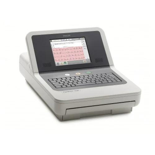 Philips 12 Channel Ecg Machine - Color: White