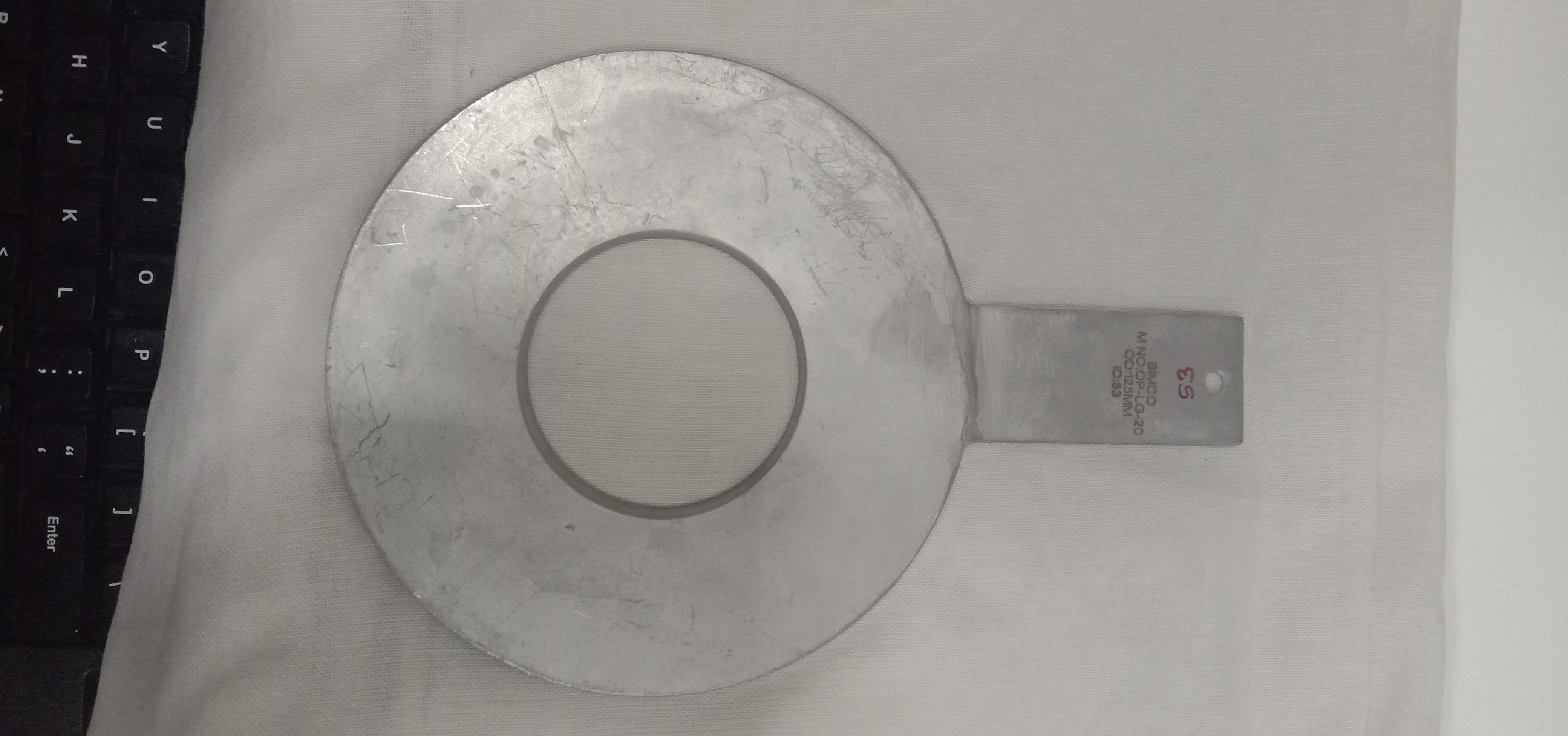 Ss Orifice Plate - Color: Grey
