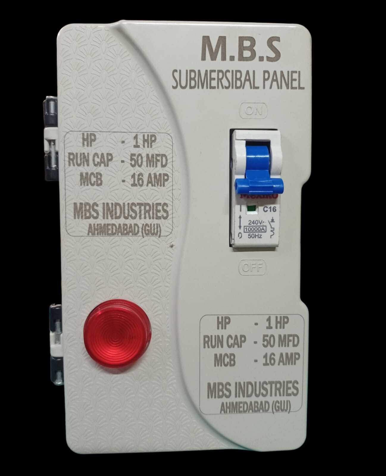 Open Well Submersible Panel - Abs Material, 0.5hp, 1hp, 2hp | Rated Voltage: 440 Volt, Surface Color: White, Warranty: No