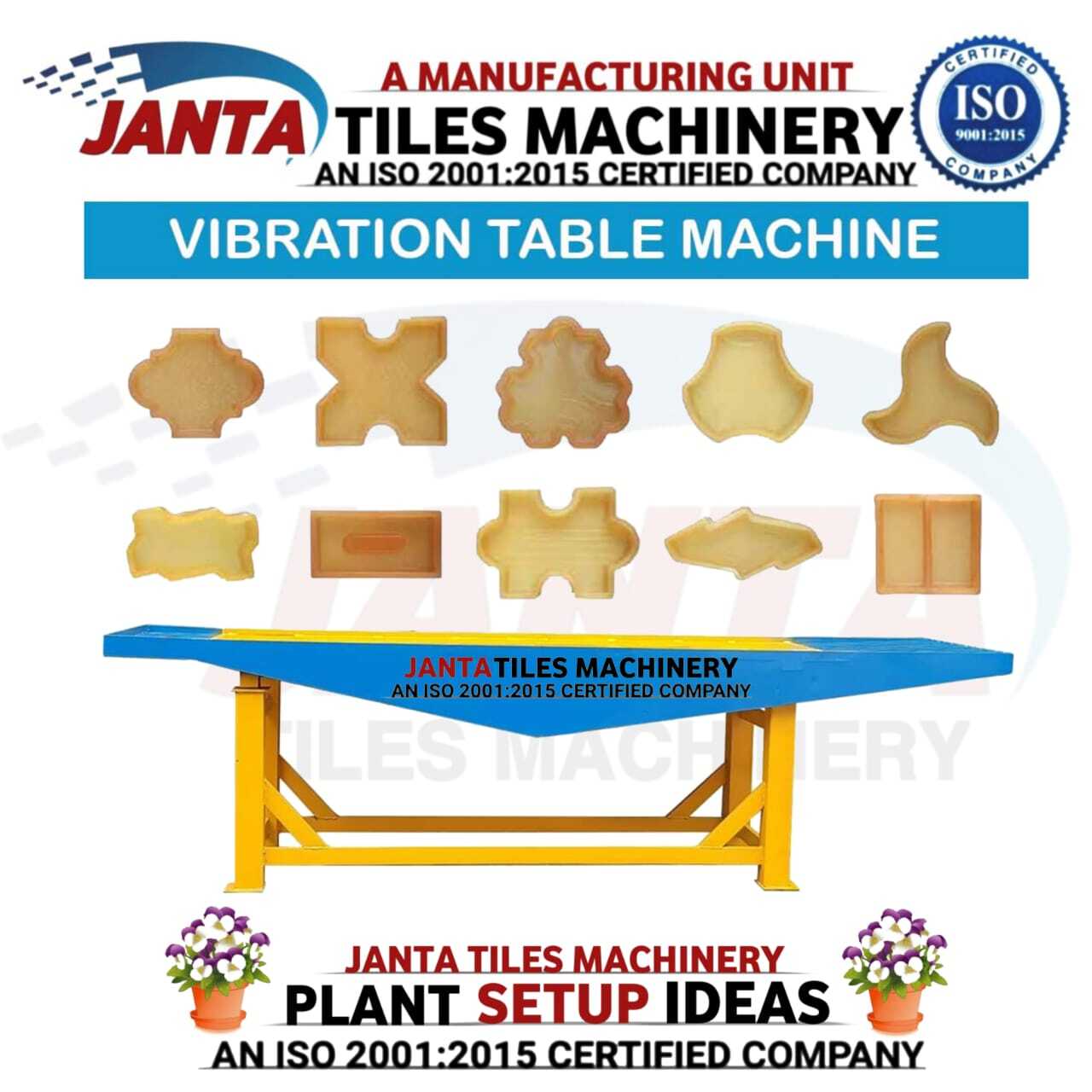 Zigzag Vibration Block Machine
