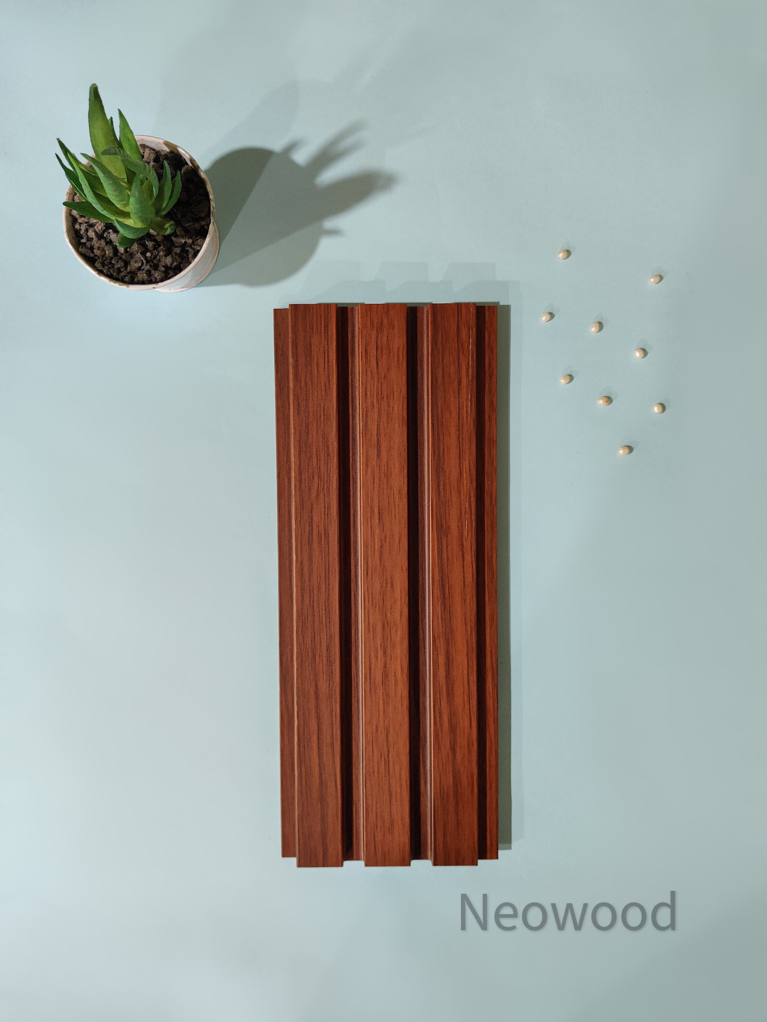 Mdf Fluted Wall Panel - Size: 1200mm X 2400mm