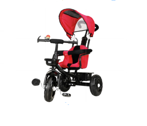 Double Bend Cushioned Tricycle - Gross Weight: 25 Kg