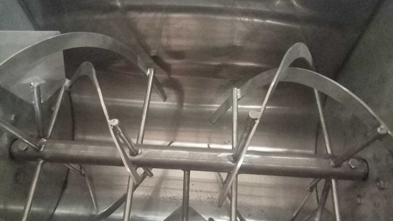 Detergent Powder Mixing Machine - Stainless Steel 202, 25 Kg To Tons Capacity | Automatic Operation, U-type Tank, Ribbon Mixer, 1 Year Warranty