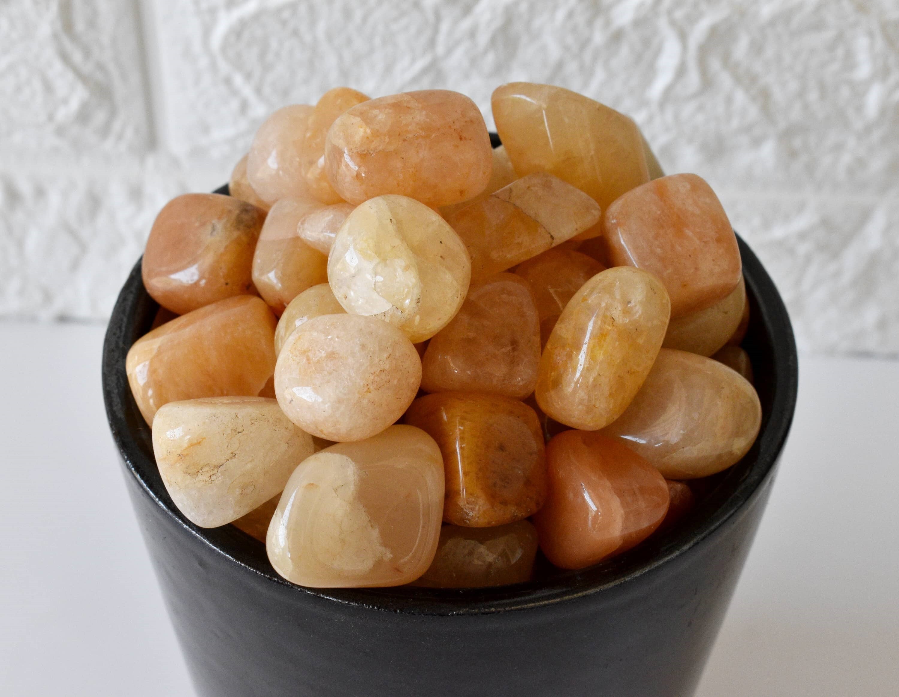 Yellow Aventurine Tumbled, Healing Crystal Tumbled Stones