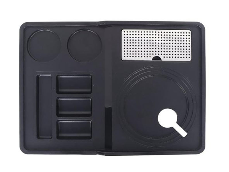 Black / White Kettle Tray Set For Hotel