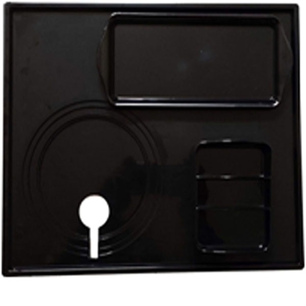 Black / White Kettle Tray Set For Hotel