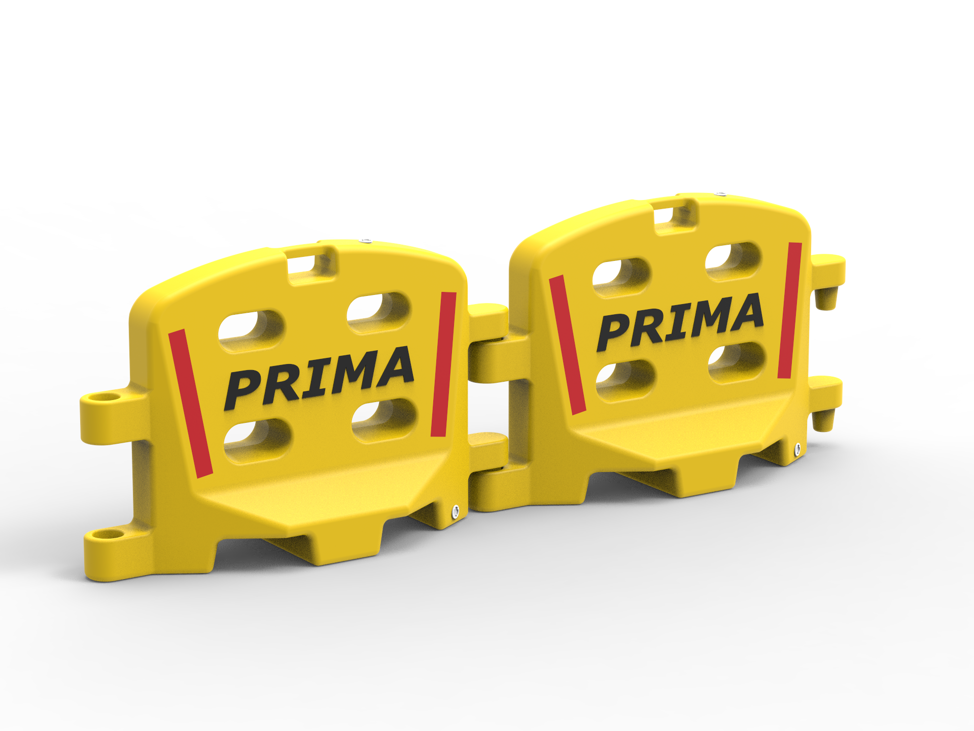 Compact Portable Barricade - Low Linear Density Polyethylene Material 1340mm X 480mm X 850mm Size Yellow Color Uv Stabilized Retro Reflective Strip Easy Mobility And Storage Strong And Sturdy Design For Events And Traffic Management
