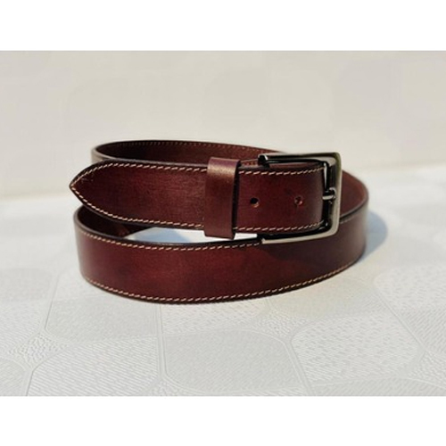 Mens Leather Belt For Casual Wear Size: Small