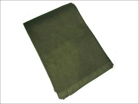 हरी ऊनी कंबल