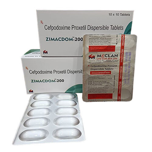 200mg Cefpodoxime Proxetil Dispersible Tablets By Mcclan Life Care Pvt. Ltd.