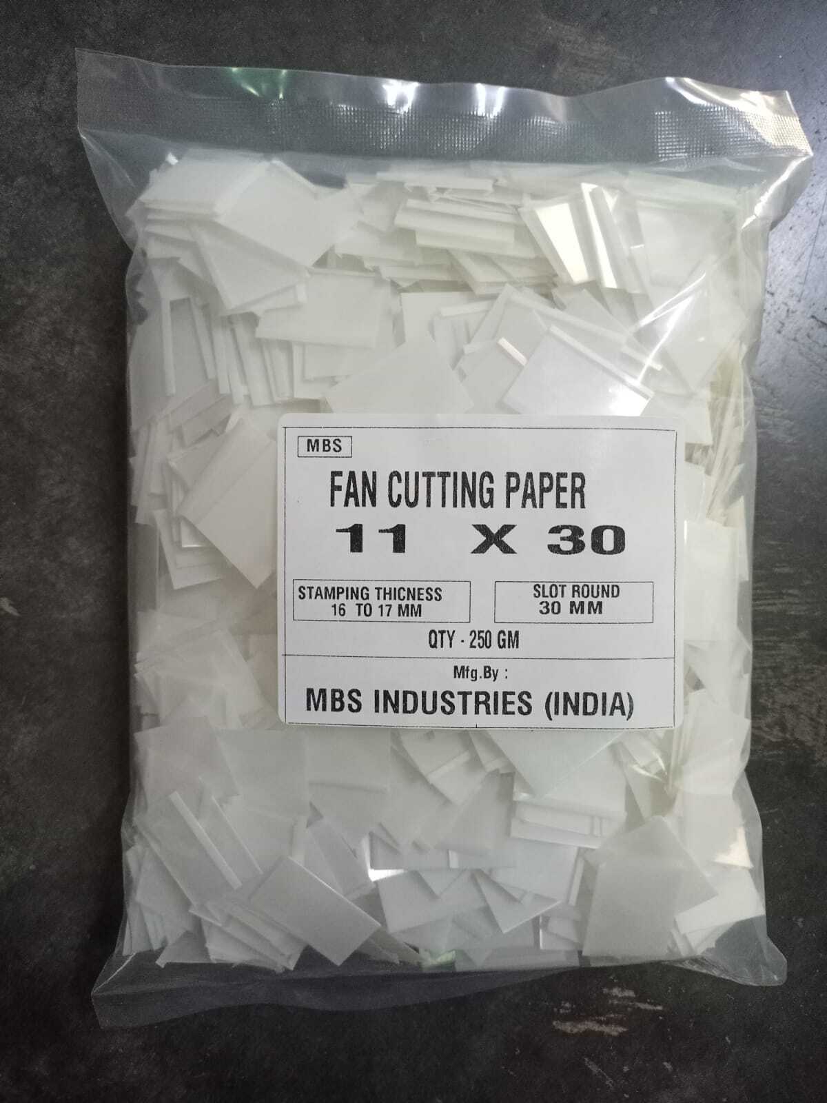 Pvc Ceiling Fan Cutting Paper - Electrical Power Source, Available In Various Colors