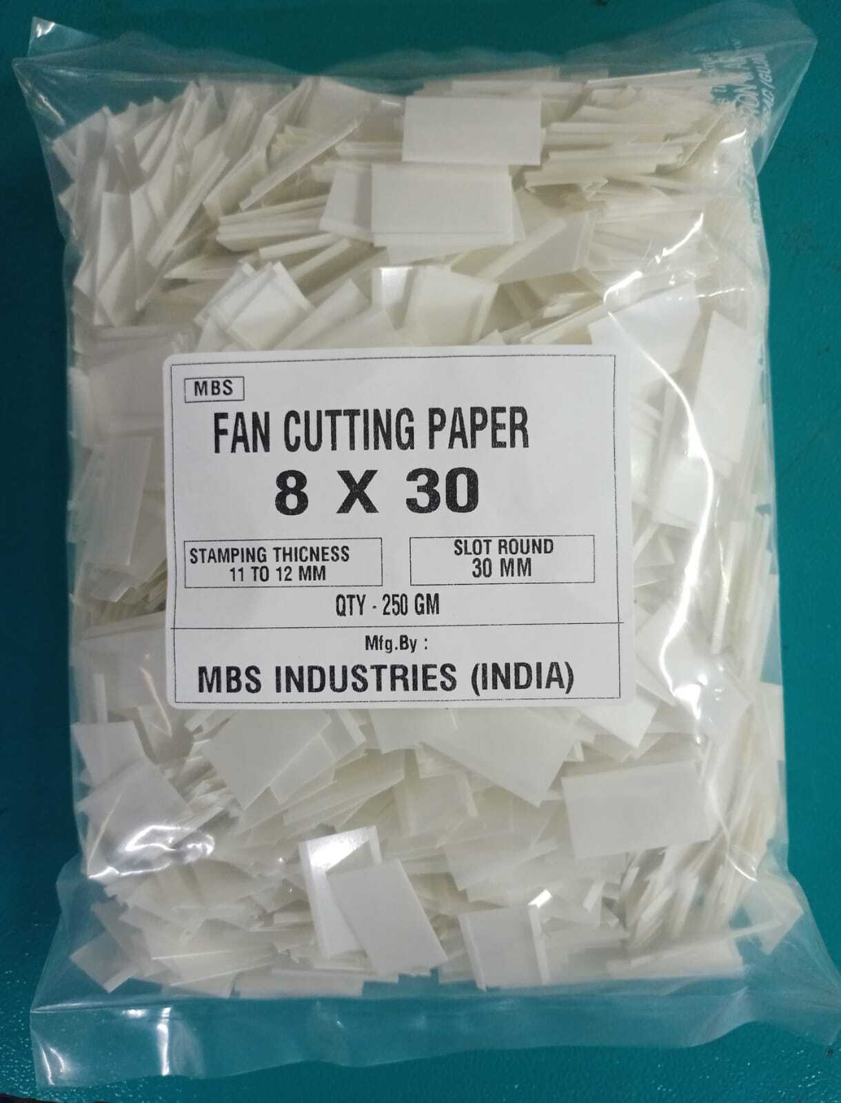 Pvc Ceiling Fan Cutting Paper - Electrical Power Source, Available In Various Colors
