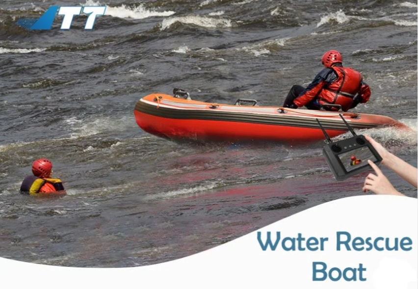 Auto Inflating Foldable Remote Controlled Rescue Boat/ Remote Operated Rescue Boat/ Rescue Boat Remote Operated/ Resuce Boat Foldable Remote Operated/