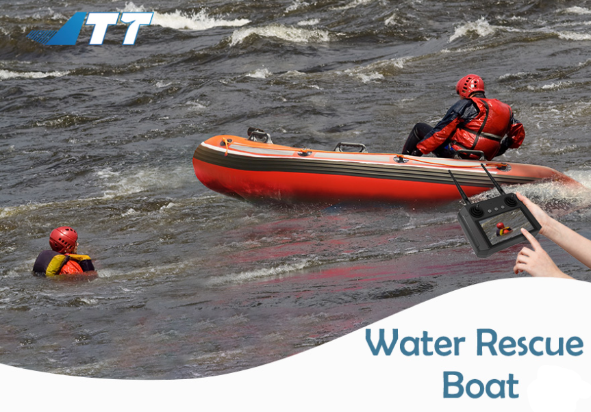 Auto Inflating Foldable Remote Controlled Rescue Boat/ Remote Operated Rescue Boat/ Rescue Boat Remote Operated/ Resuce Boat Foldable Remote Operated/