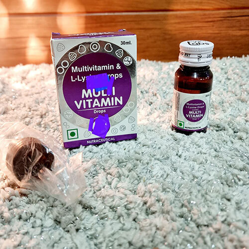 30Ml Multivitamin L Lycopene Drops - Age Group: For Infants(0-2Years)