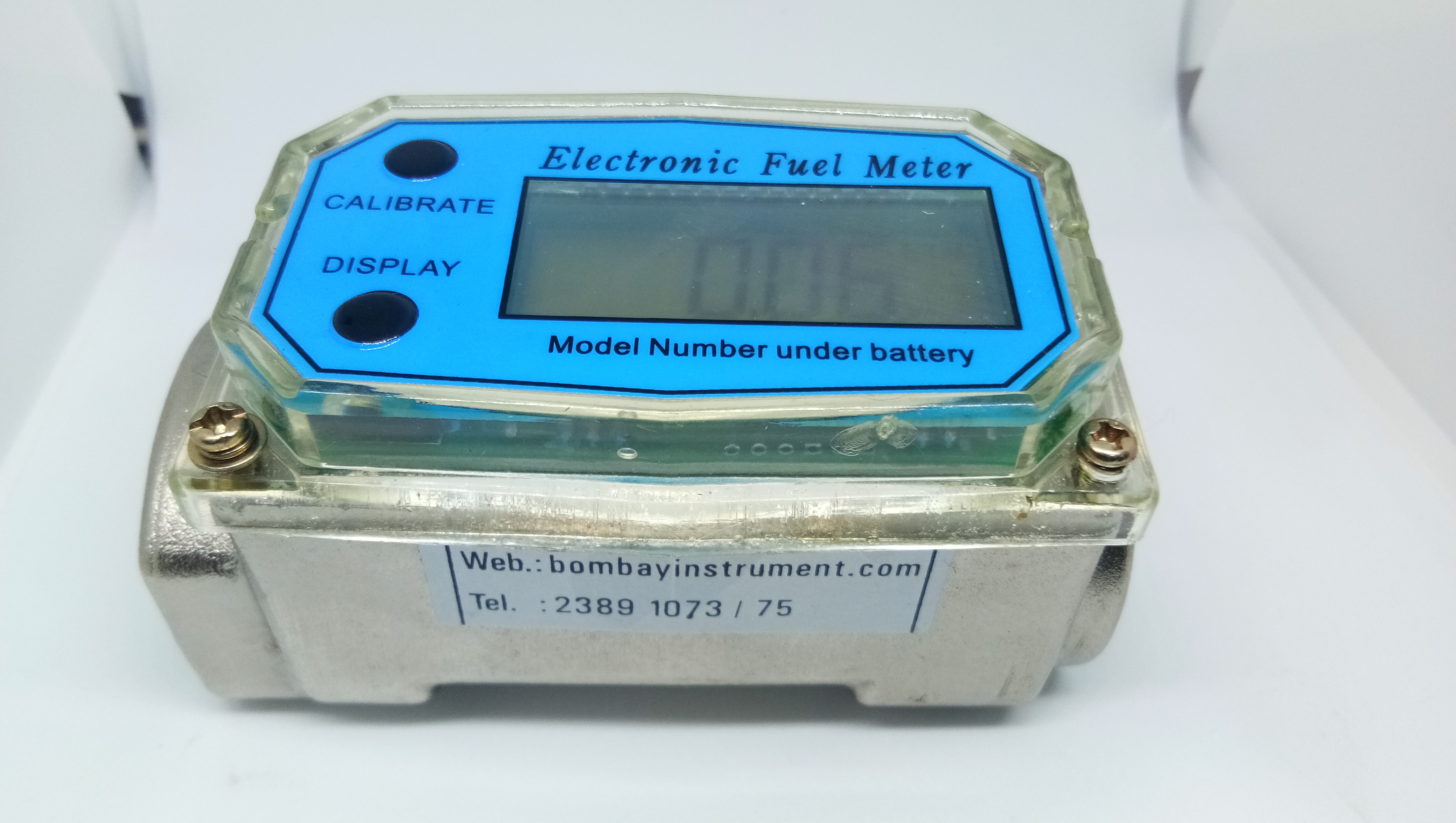 Diesel-petrol Flow Meter - Color: Blue