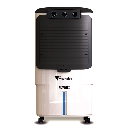 Visun Plus Atlantis Air Cooler - Durable Plastic, 55-75 Ltr Capacity | AC Powered, Manual Cleaning, Floor Standing Design