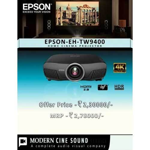 Epson Projectors By Modern Cine Sound Service