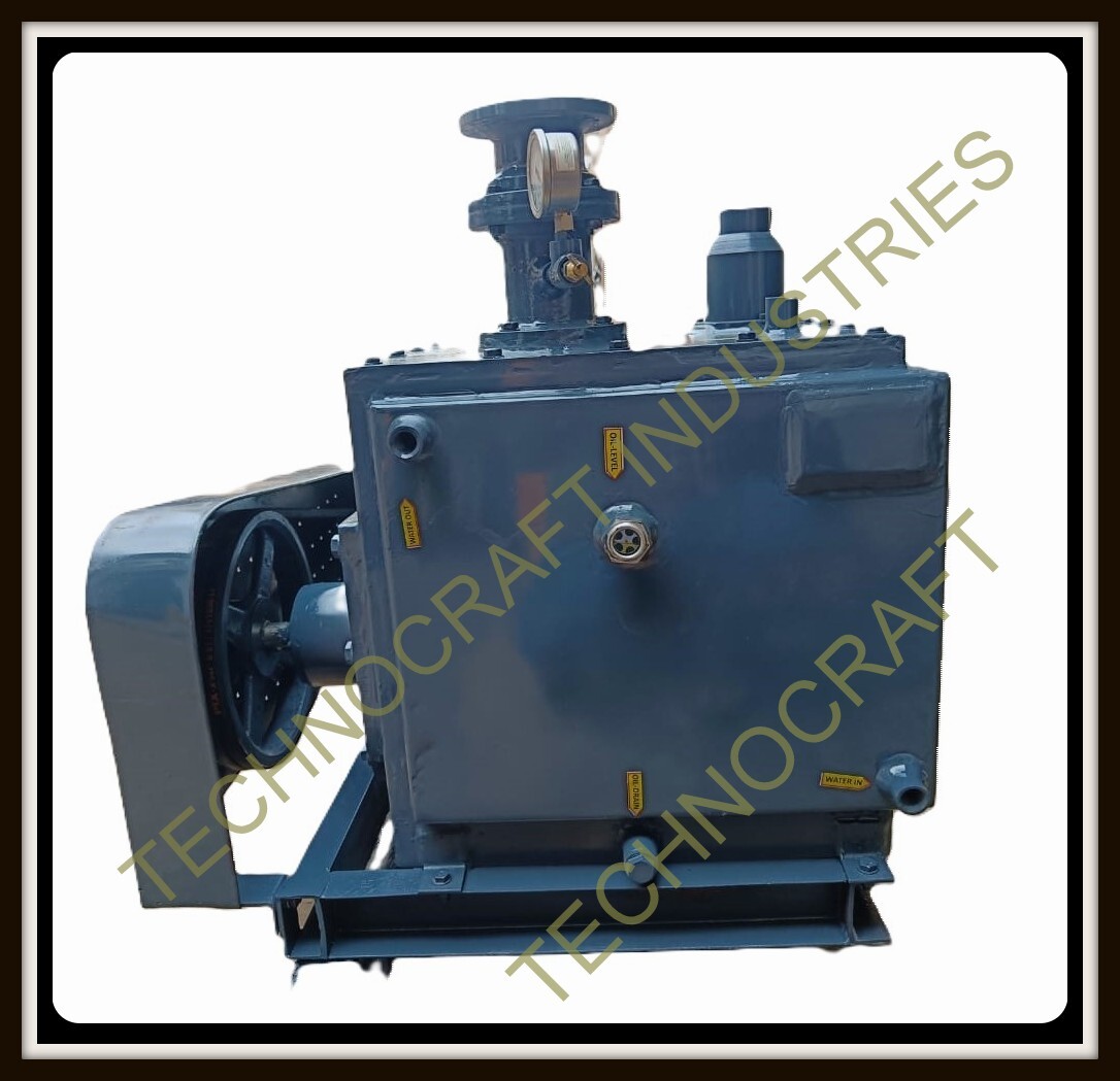 Rotary Vane High Vacuum Pump - Flow Rate: 3 Cubic Meter To 600 Cubic Meter