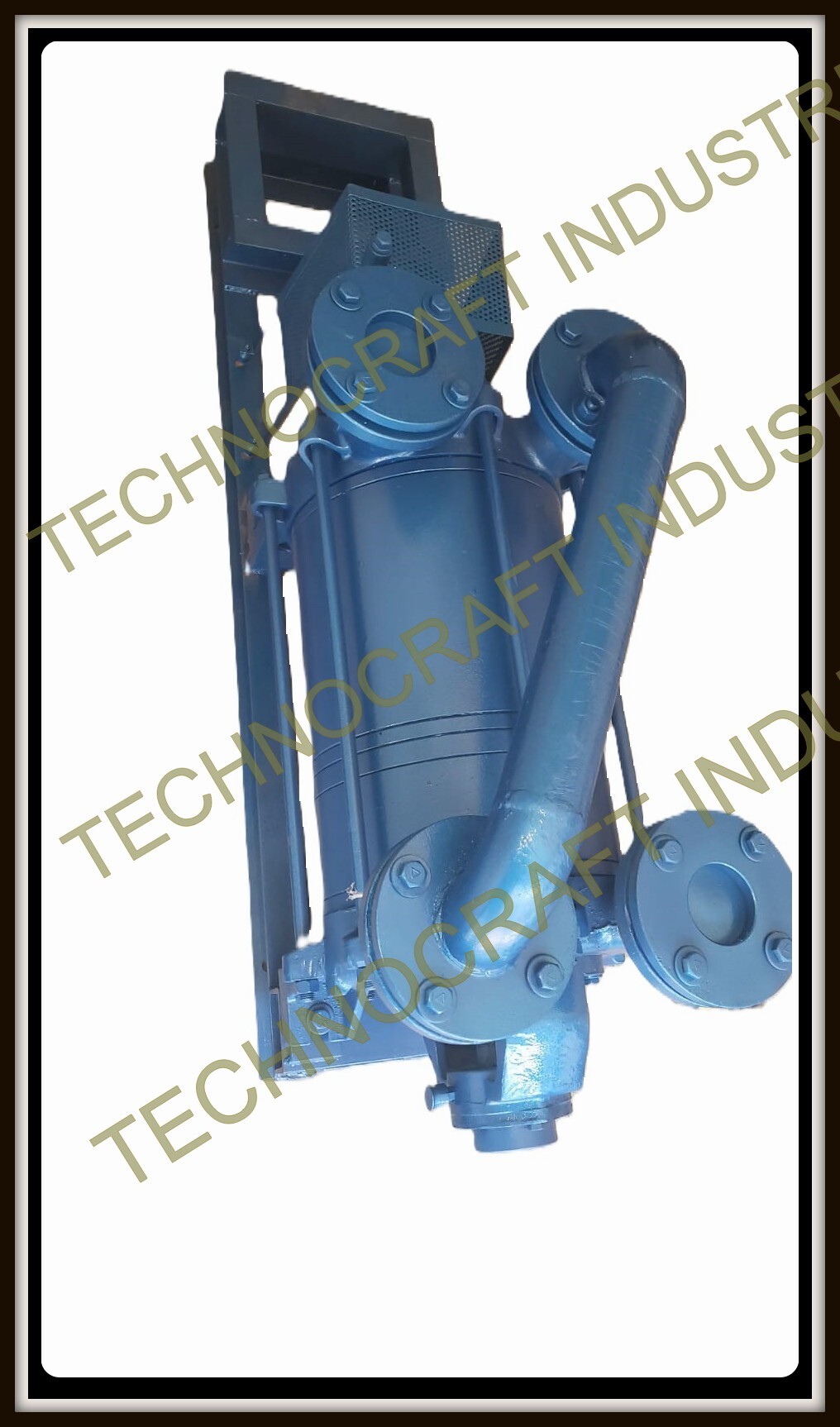 Water Ring Vacuum Pump - 50-1080 Cubic Meter Flow Rate, 720 Mm Hg Max Suction, Electric Power, Gland Packing Or Mechanical Seal