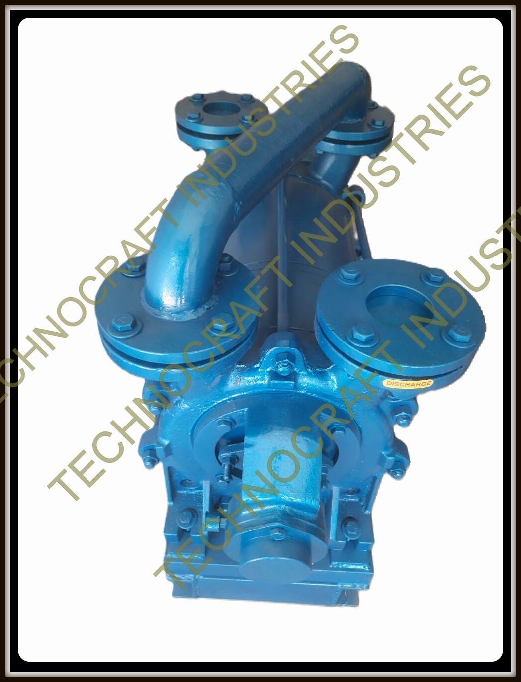 Water Ring Vacuum Pump - 50-1080 Cubic Meter Flow Rate, 720 Mm Hg Max Suction, Electric Power, Gland Packing Or Mechanical Seal