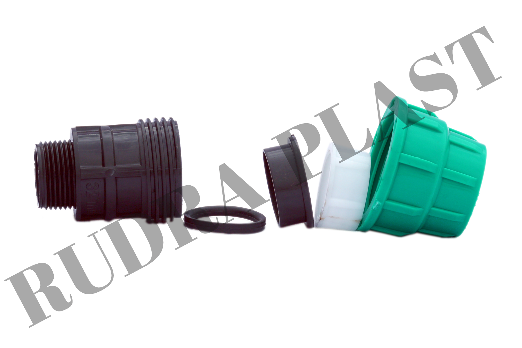 Mta Pipe Fitting - Pp Material, 20mm To 110mm Outer Diameter, Green Color, Male Connection | Ideal For Water Pipe Applications