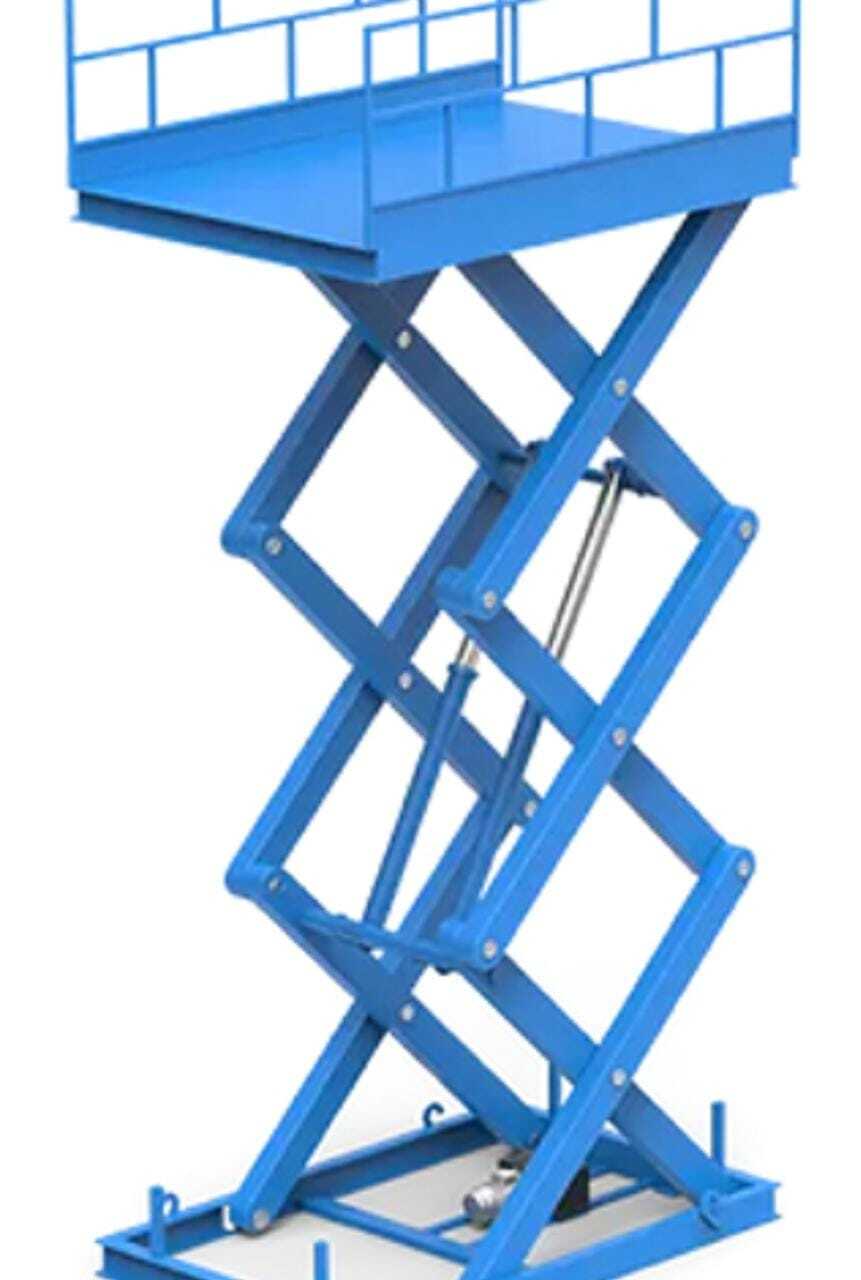 Easy To Operate Movable Scissor Lifts Tables
