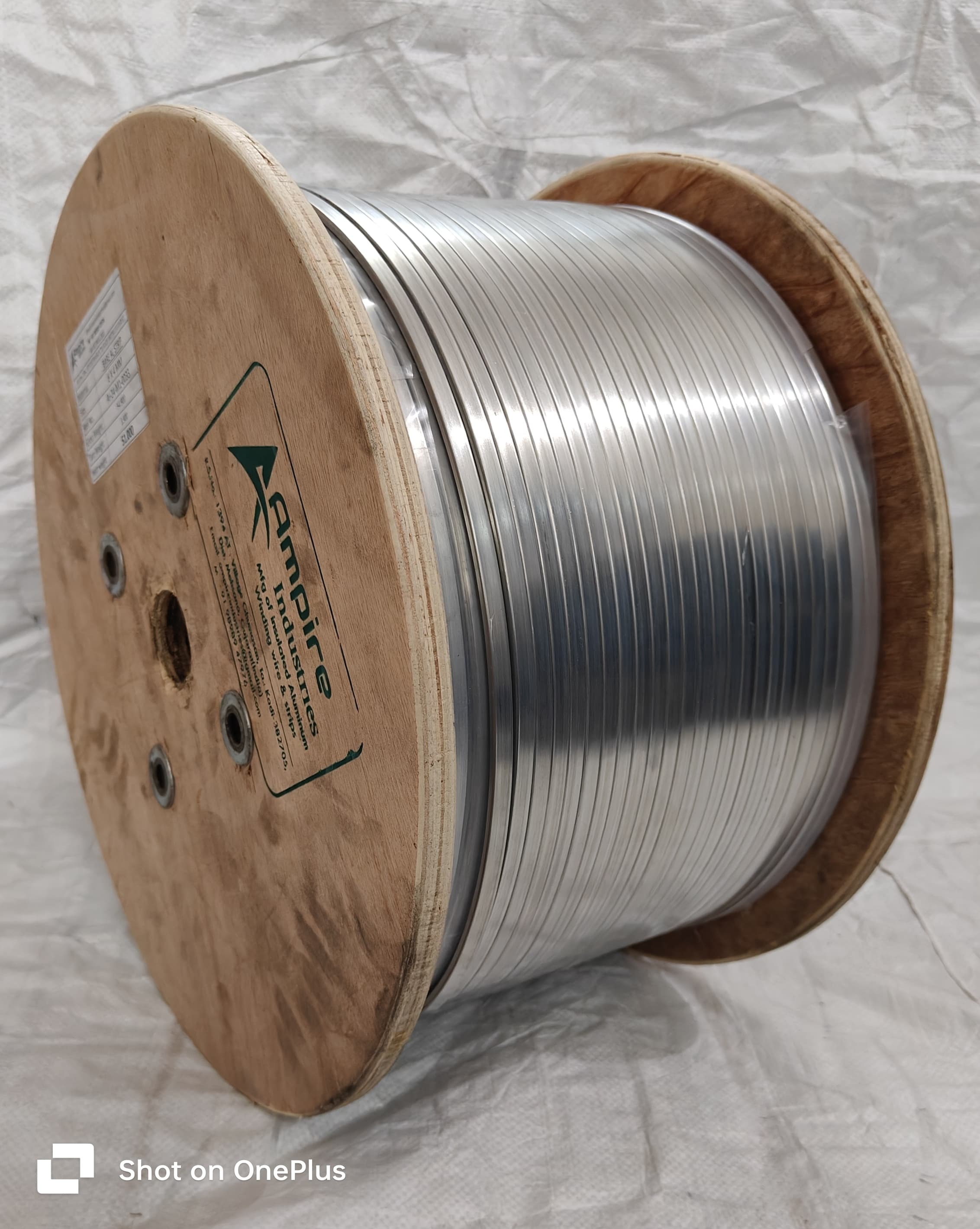 Bare Aluminum Winding Wire - Ec Grade Aluminum Strip Size 6-100 Sq. Mm Wire Size 3-16 Mm | Designed For Transformer Winding Applications Warranty Included