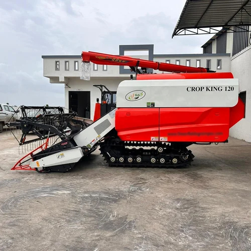 Rice Crop Combine Harvester Machine Capacity: 2 T/hr