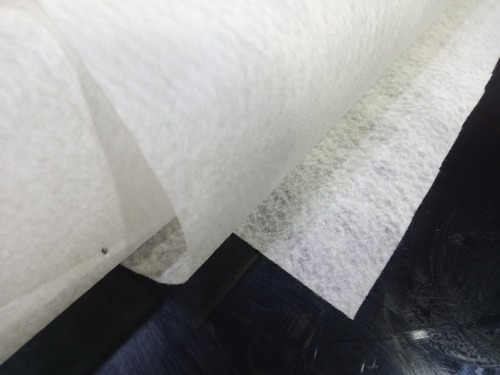 Paving Fabric - Other Material, Non Woven Style, Plain Texture, White Color | Ideal for Diverse Applications in Hardscaping Solutions