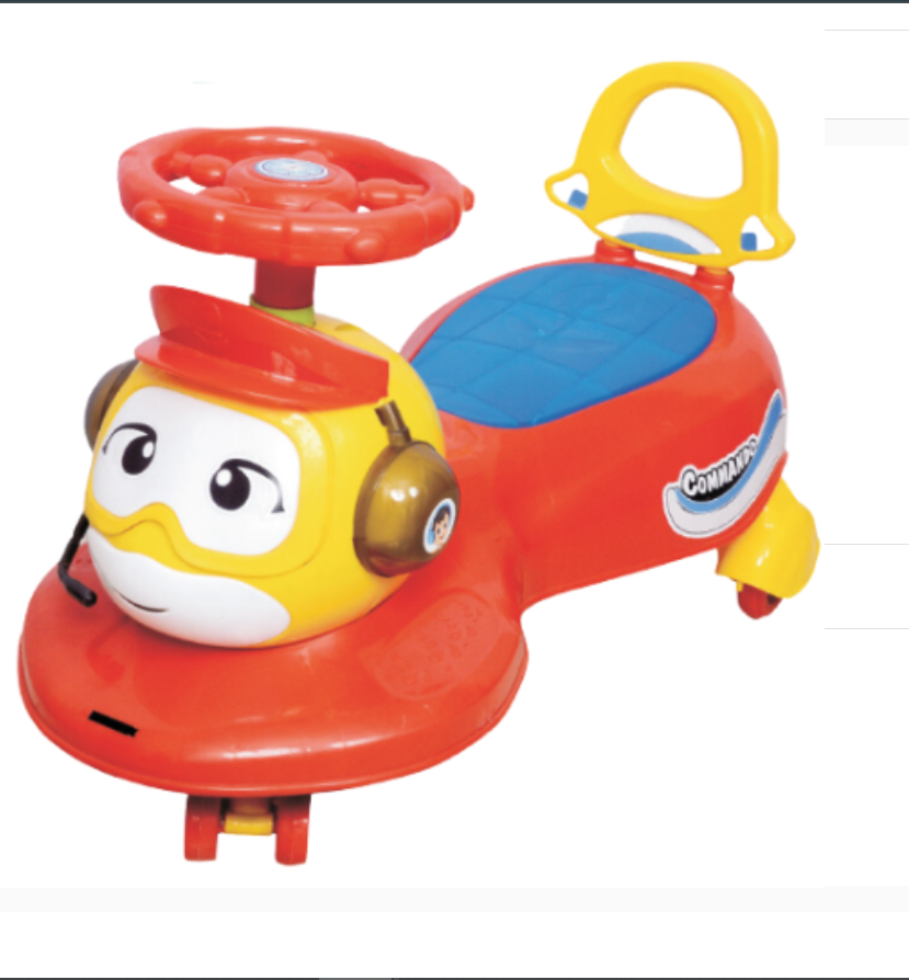Ride On Car - Durable Plastic Body, Compact Design For Kids, Bright Color Options