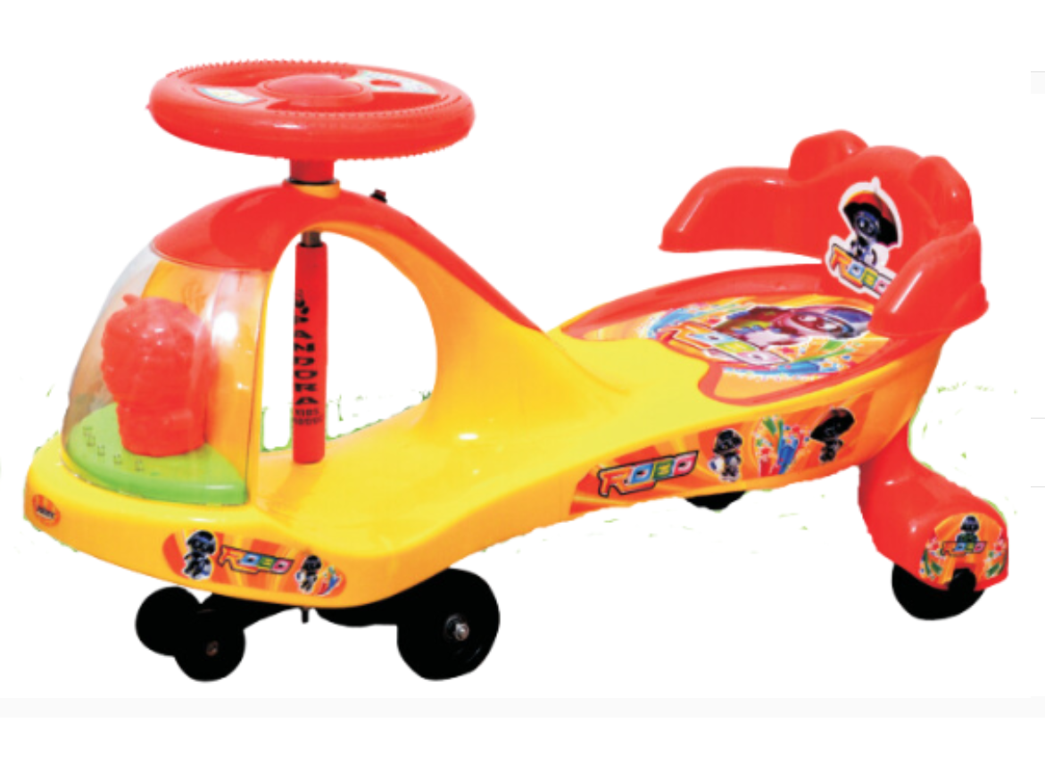 Ride On Car - Durable Plastic Body, Compact Design For Kids, Bright Color Options