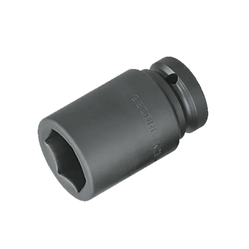 Alloy Impact Sockets - Durable Alloy, 26mm Length, 14mm Width, Black Color | Heavy-duty Impact Applications, Warranty Included, Sizes 1", 1/2", 3/4"