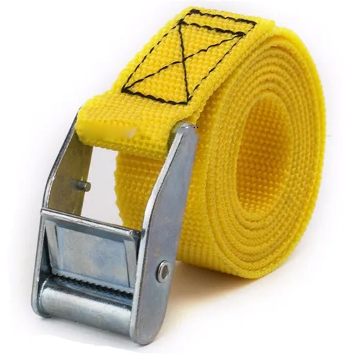 Cam Buckle With Ratchet Lashing Straps - Ms Material, 25-75mm Width, High-visibility Yellow | 1-10 Tonne Lifting Capacity, Durable & Strong Design, Warranty Included