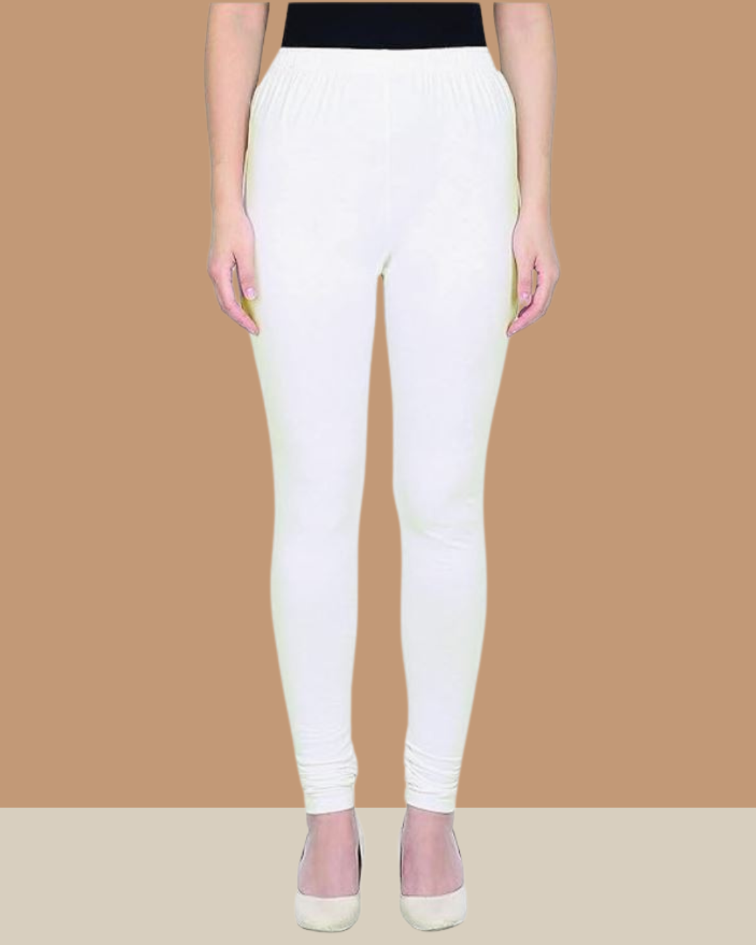 Churidar Leggings - Cotton Blend, 38-40 Inch Length | Anti-wrinkle, Breathable, Quick Dry, 55+ Colors, All Season