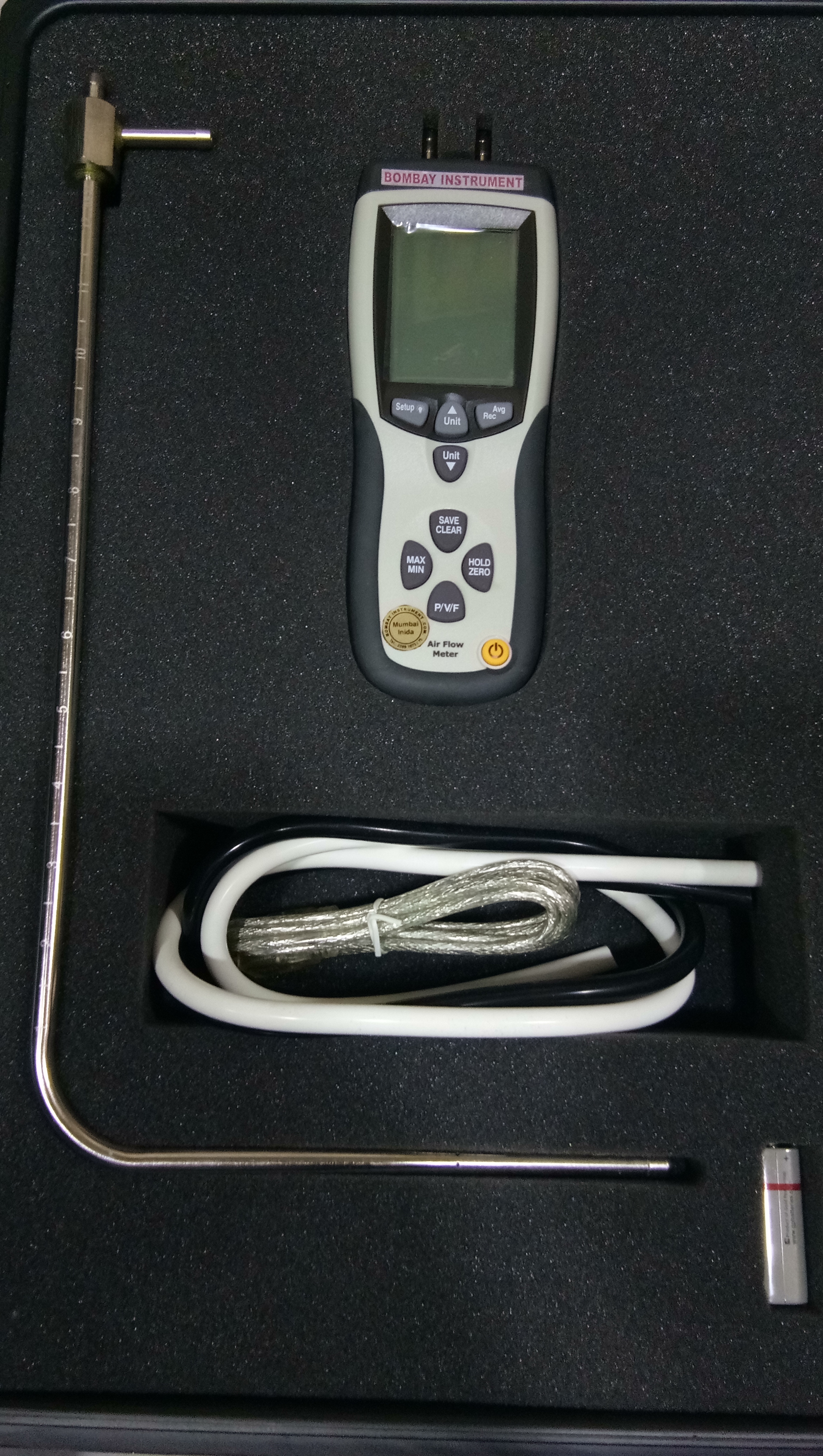 Compressed Air Flow Meter - Accuracy: +/-1 %