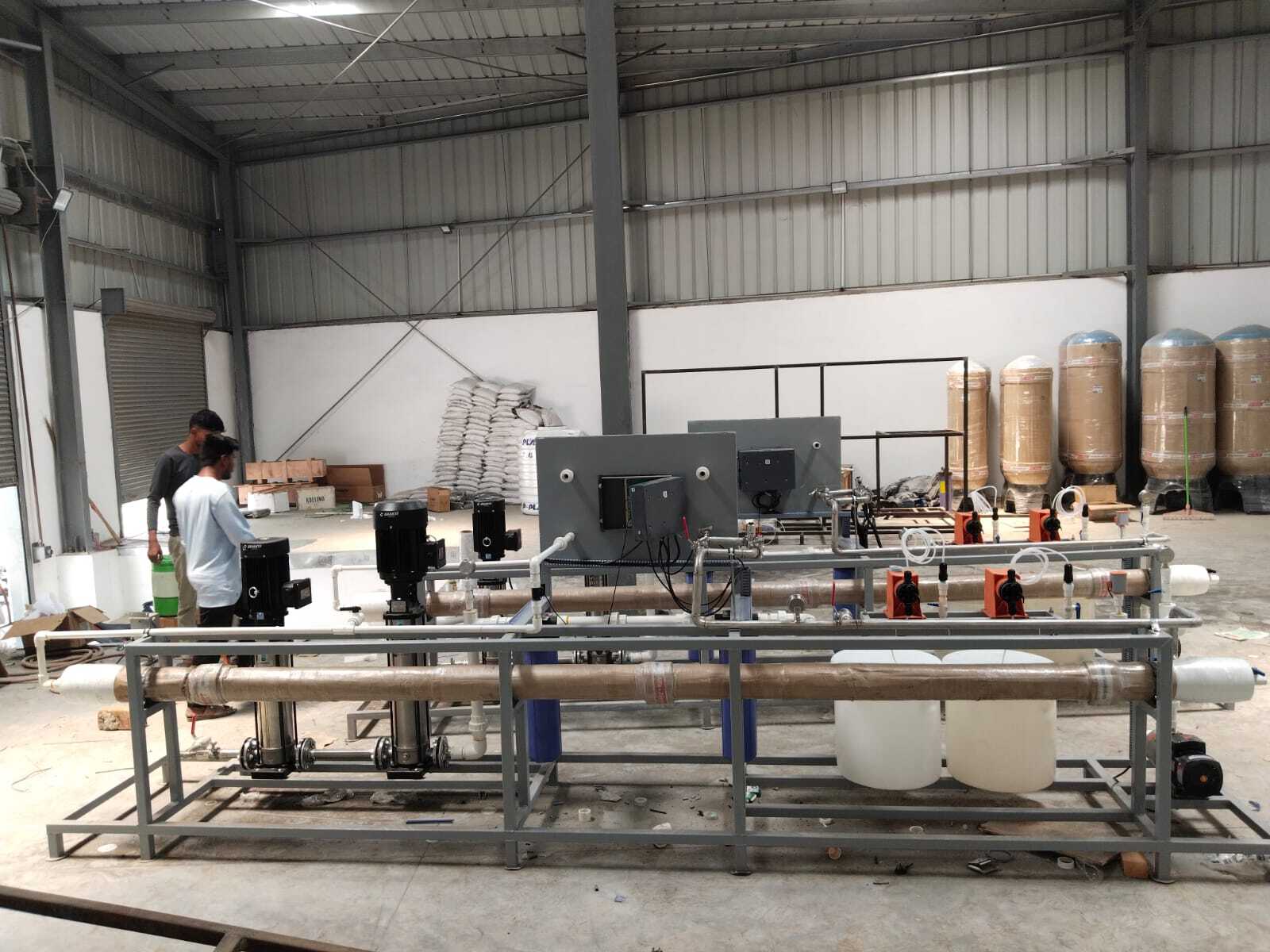 Industrial Reverse Osmosis System - Dimension (L*w*h): 2x6x3 Meter (M)