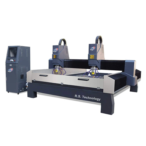 Double Head Stone Cnc Router Machine - General Use: Industrial