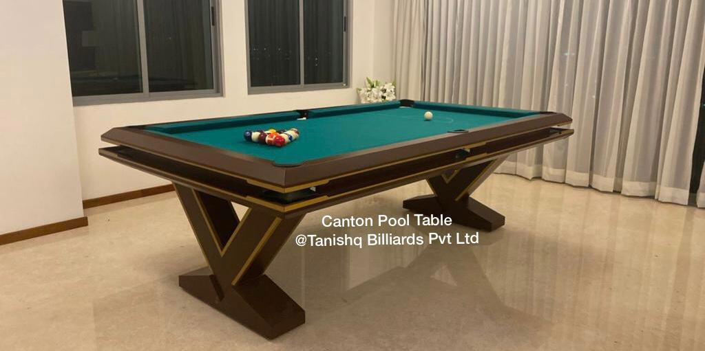 Imported Canton Pool Table - Cue Forearm: Ash Wood