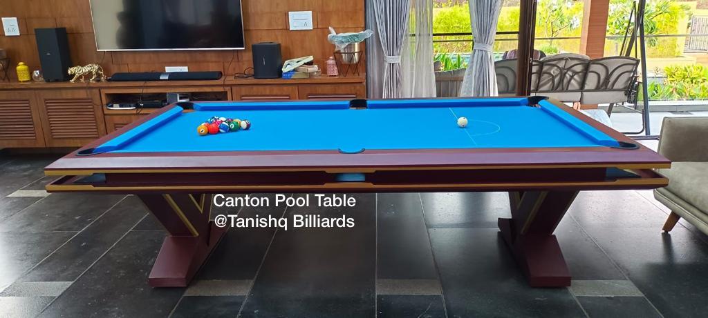 Imported Canton Pool Table - Cue Forearm: Ash Wood
