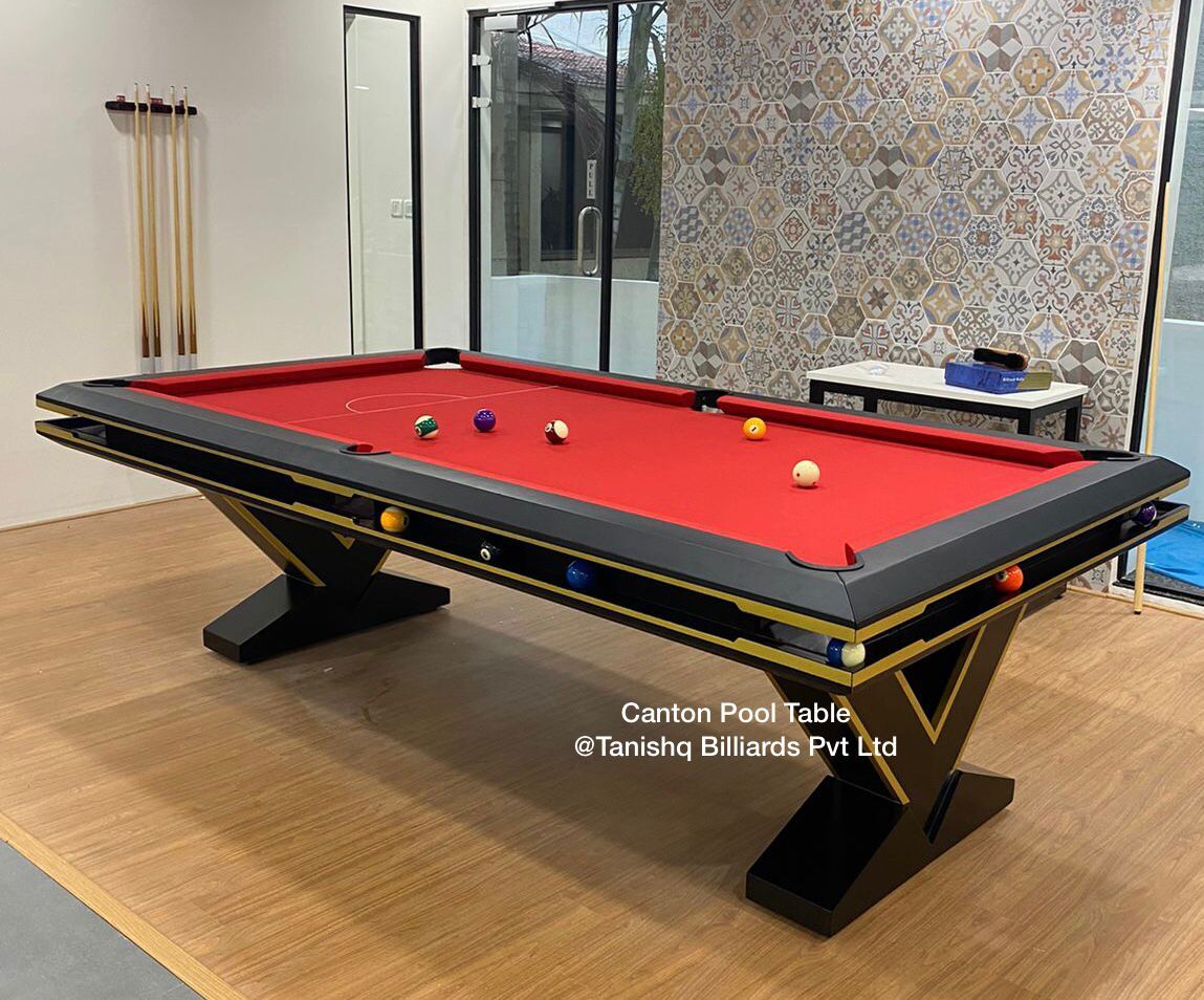 Imported Canton Pool Table - Cue Forearm: Ash Wood